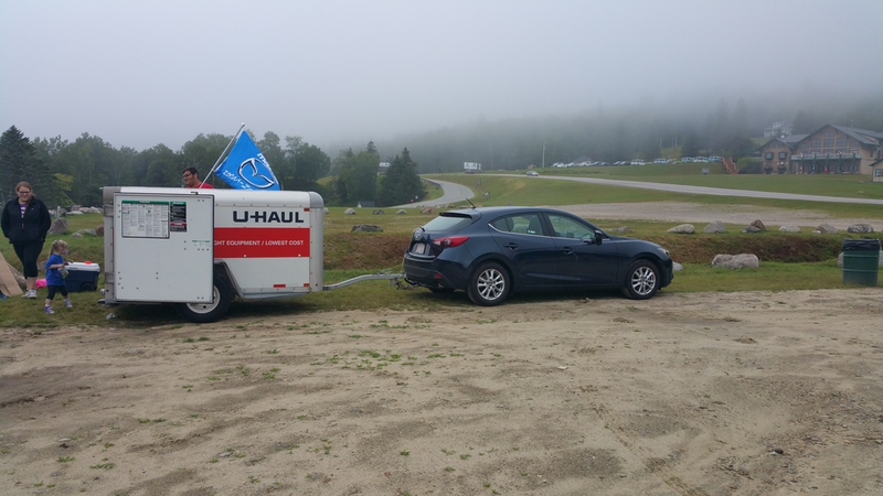 My 3 towing a trailer as big as it.